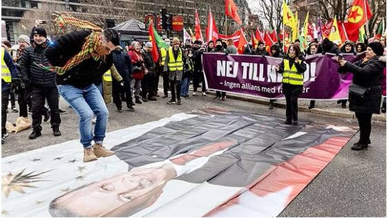 Protests in Stockholm, including Koran-burning, irk Turkey