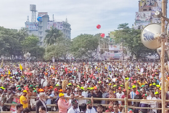 BNP’s seventh mass rally begins in Sylhet