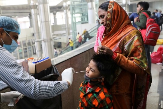 India records 17,336 new coronavirus cases, a four-month high