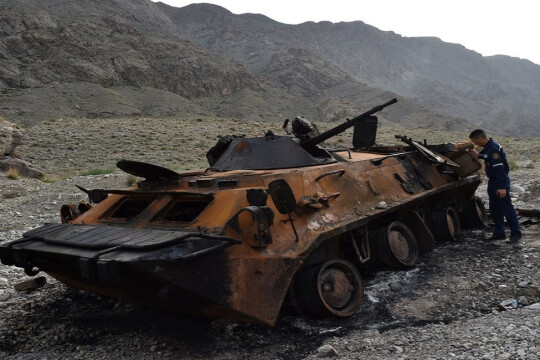 Kyrgyz-Tajik border conflict death toll now 81