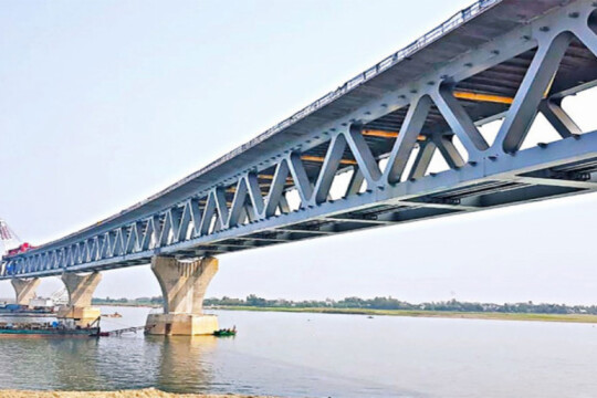 Padma Bridge will open to traffic by 2022 end: PM