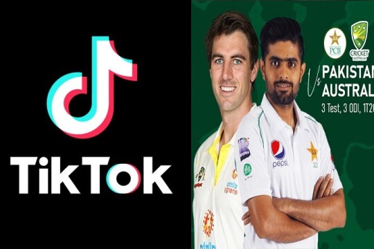 TikTok becomes title sponsor for Pakistan-Australia series