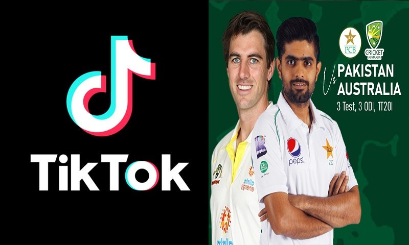 TikTok becomes title sponsor for Pakistan-Australia series