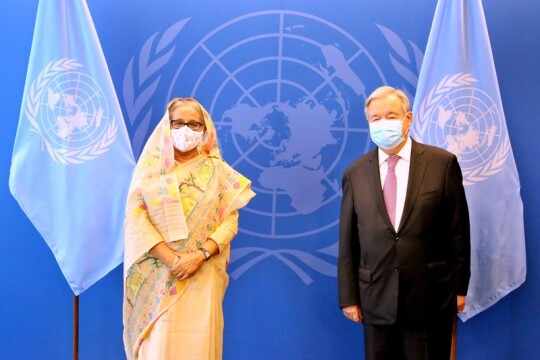 UN Secy Gen lauds Bangladesh’s development miracle, PM Hasina’s leadership