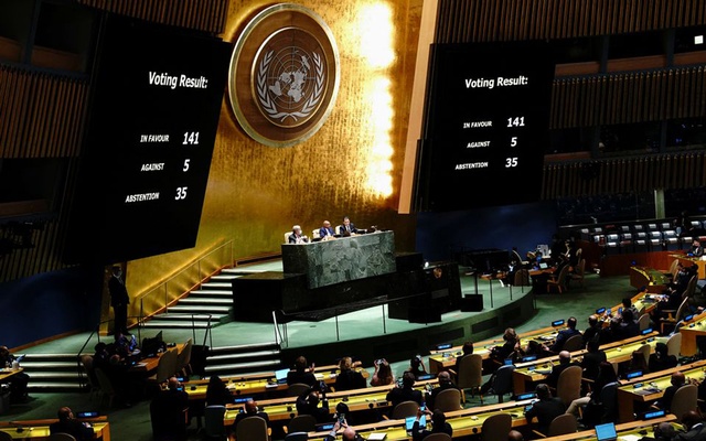UN General Assembly in historic vote assails Russia over Ukraine invasion