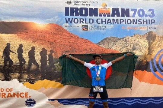 Bangladesh's Arafat to participate at Ironman World Championship