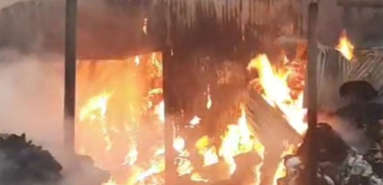 Gazipur textile warehouse fire under control