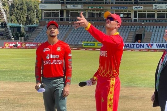 Bangladesh asked to bowl first in 1st T20 against Zimbabwe