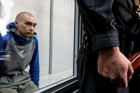 Russian soldier pleads guilty in first war crimes trial of Ukraine conflict