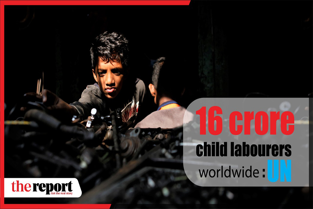 16 crore child labourers worldwide: UN