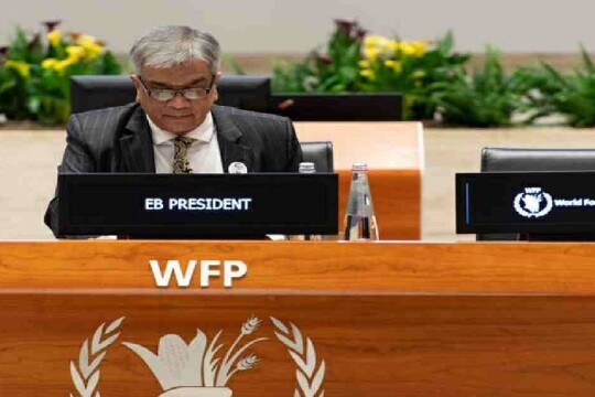 Bangladesh elected WFP executive board president