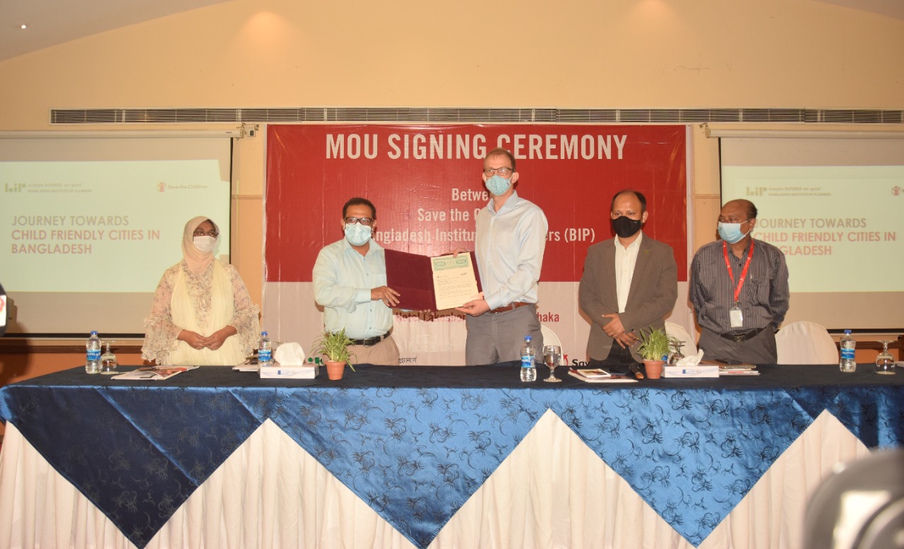 Save the Children and Bangladesh Institute of Planners join hands for children's welfare