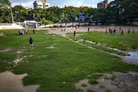 No women-only playground in Dhaka!