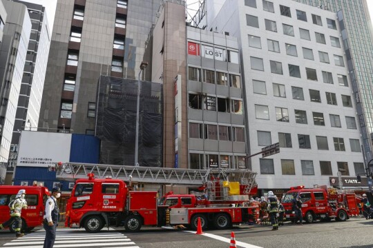At least 27 people feared dead in blaze at clinic in Japan