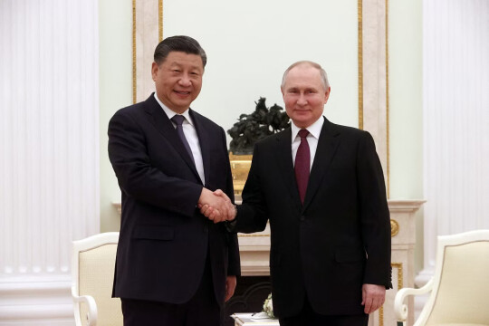 ‍‍`Dear friends‍‍` Xi and Putin meet as Ukraine war rages