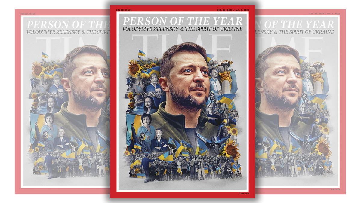 Zelensky named Time's 2022 'Person of the Year'